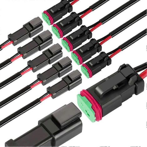 Connecteur DT 2 Folletos y aplicaciones para automóviles, 16 AWG, voitures, camions y bateaux. (1/5)