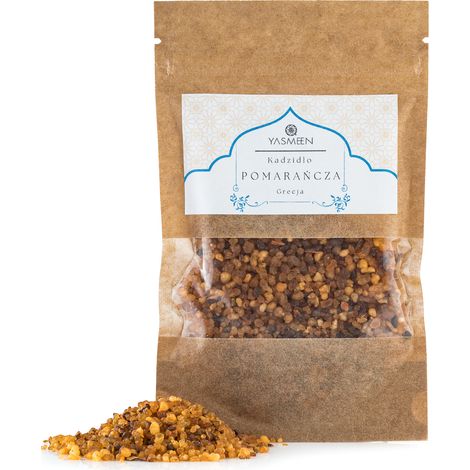 Naranja Yasmeen - incienso natural - resina, 20 g (1/2)