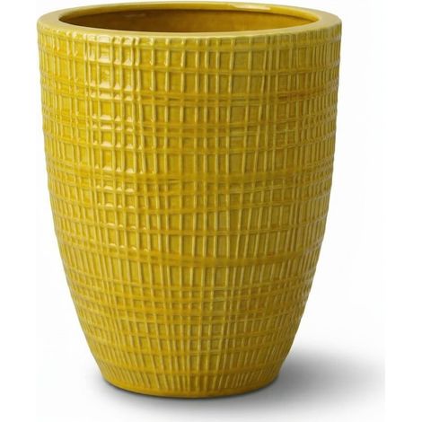 Vaso VERNE 32x40cm giallo