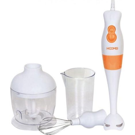 Trade Shop - 3IN1 IMMERSION BLENDER KIT 2 GESCHWINDIGKEIT 250WATT 65MM OBST GEMÜSE HAUS KÜCHE - (1/2)