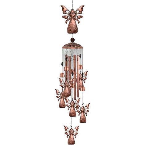 Engel-Windspiel für Haus, Garten, Innen- und Außenbereich, Terrassen- und Hofdekoration (wie abgebildet) (1/5)