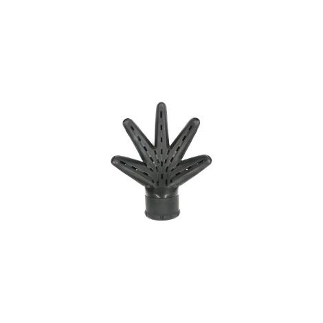 1 pièces Salon noir en plastique en forme de main sèche-cheveux diffuseur Air soufflant capot accessoires de coiffure (1/5)