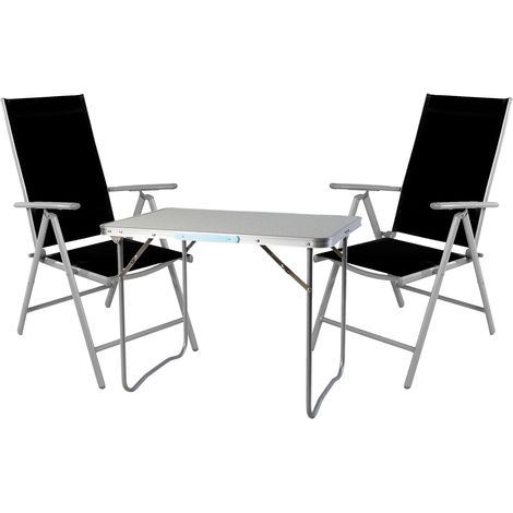 3-teiliges Campingmöbel Set 70x50x59cm-MMC330870+2xMMC5000S (1/4)