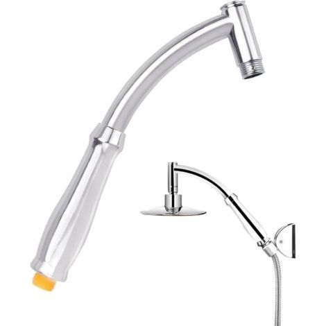 Bras d'extension universel pour pommeau de douche - Ensemble d'extension de pommeau de douche réglable - Extension de pommeau de douche de rechange pour pommeau de douche à effet pluie