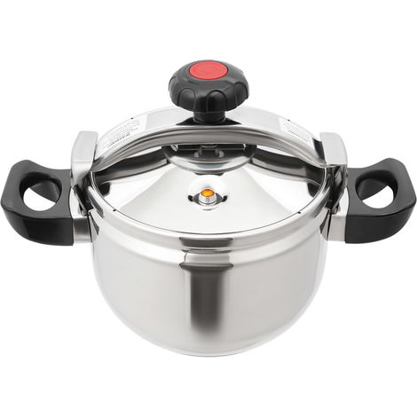 Cocotte Minute 7L, Cocotte Minute Cuisinière à Gaz,Autocuiseur Professionnels Aluminium Avec Système Couvercle à Verrouillage Sécurisé,Double Poignée, Multicuiseur à Cuisson (1/5)