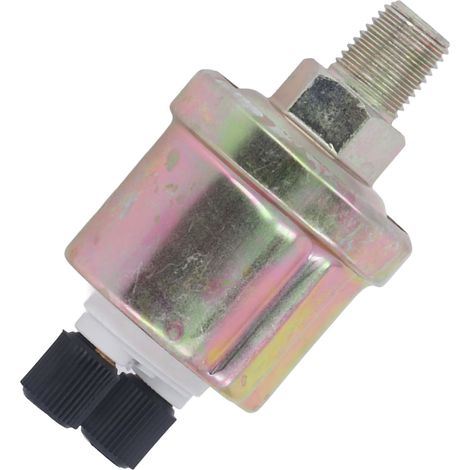 Capteur de Pression d'Huile 0-10 Bar 1/4 NPT pour Moteur Diesel, Transducteur VDO Groupe Électrogène Double Sortie