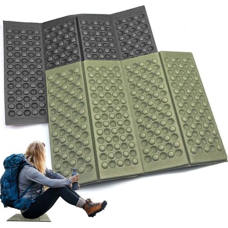 1 Pièces Coussin d'assise Pliable,Tapis Siège Extérieur Restez au Chaud et au Sec,Coussin Pliant Imperméable Tapis pour Extérieur Randonnée Voyage Jardin Camping Pique-niques Plage Stade (1/5)