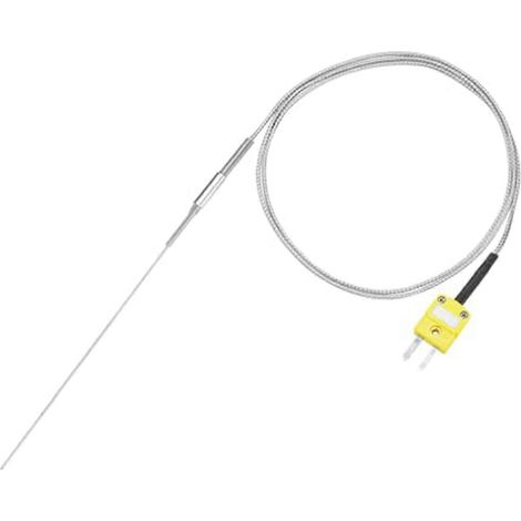 Temperaturfühler für Messgeräte -50 bis 1100 °C, 1 m Kabel 0,5 x 150 mm