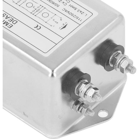 Filtre à courant alternatif DEA5-20A, 50/60 Hz, monophasé.