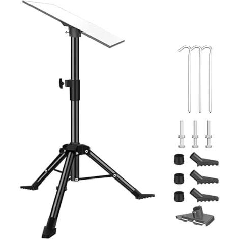 Starlink Mount Gen 3 Trépied Kit de montage portable Starlink pour Starlink Gen 3 avec tige télescopique de 60 à 95 cm et adaptateur de tuyau pour support Starlink Gen 3 pour camping, camping-car, (1/5)