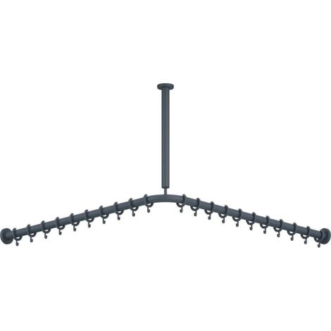 HEWI 801.34B019 98 Suspension de plafond Ser 801, mat (1/2)