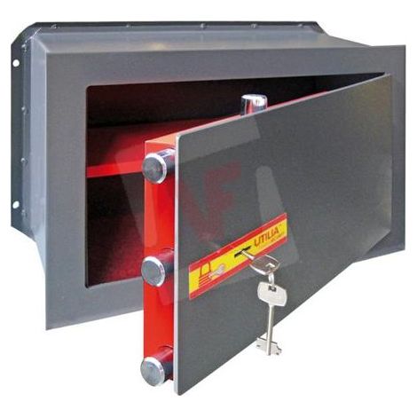 Security Cassaforte da Muro Chiusura con Chiave mm. 490X195X320 H