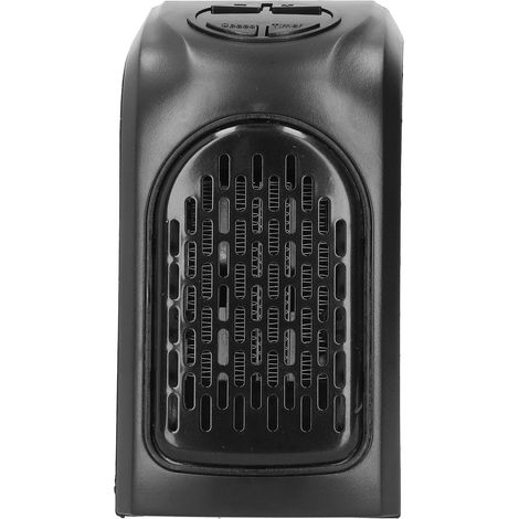 Radiateur mural électrique 400W avec prise, chauffage instantané, minuterie et écran LED, 220-240V UE (1/5)