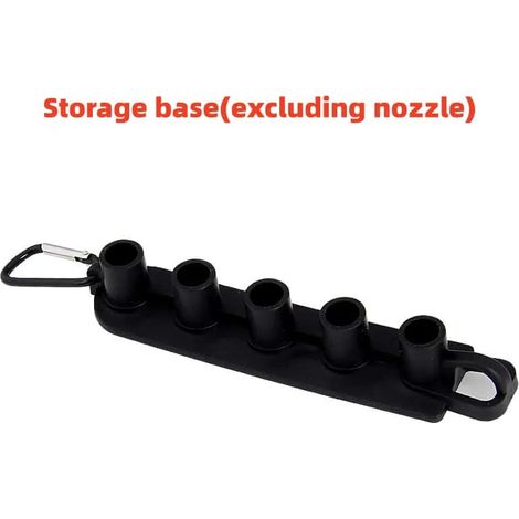 Ensemble de buses à connexion rapide en laiton 1/4" (base simple), adaptateur de tuyau pour nettoyeur haute pression avec vanne réglable pour lavage de voiture (1/5)