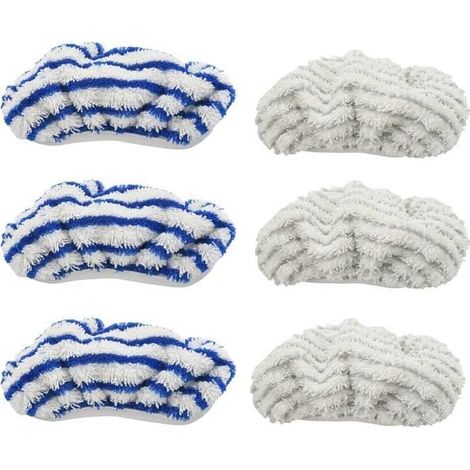 Panno in microfibra per accessori di pulizia Rowenta Clean & Steam ZR005801, lavabile e riutilizzabile. (1/4)