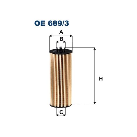 Ölfilter OE689/3 Filtron