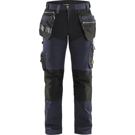 Blaklader Pantalón de trabajo azul marino robusto y funcional