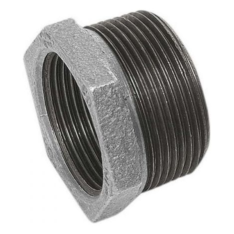 RIDUZIONE ZINCATA ESAGONALE RACCORDI ZINCATI 3/4x1/2 MF
