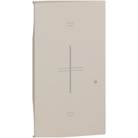 Enjoliveur Living Now with Netatmo pour commande volets 2 modules sable BTICINO BTKM43M2 (1/2)