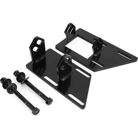 1 pair of engine mounting brackets, iron car conversion engine mount kit suitable for the 1983-2005 S10 Blazer 2WD, Jimmy, S15 and Sonoma 2WD pick-up (1/5)