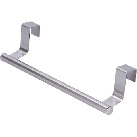 Porte-serviette inox sans perçage accroche porteporte essuie-main cuisine salle de bain 23,5 cm (1/5)