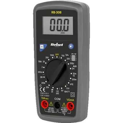 Multimetro Rebel Tools RB-30B