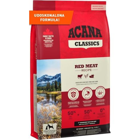 Acana Dog Classic Red Meat  - Acana Dog Classic Red Meat - Sacco Da 9,7 Kg