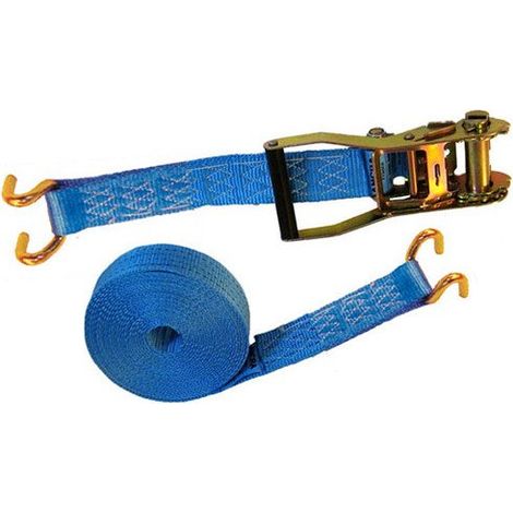 ARRIMAGE CLIQUET INVERSE 2 PARTIES CROCHET FERME 9M 4T 50MM BLEU