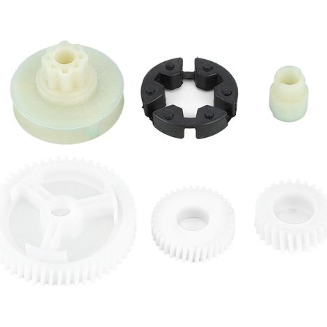 Kit de 6 engrenages de régulateur de lève-vitre RK1009, compatible Mazda 5/6/CX-7/CX-9/RX-8, pièces de rechange en plastique robuste, mécanisme de fenêtre électrique, remplacement direct. (1/5)