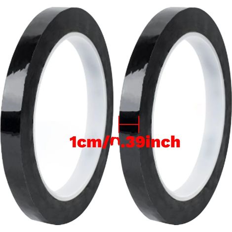 Isolierband, hochtemperaturbeständig, starker Kleber, 10mmx50mx2Stück, 50m-a (1/2)