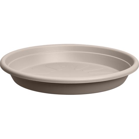 Elho Soucoupe Universelle Ronde 48 - Beige - Ø 48 x H 7 cm - intérieurextérieuraccessoires - 100% recyclé (1/2)