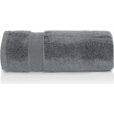 Handtuch 50x90 Rocco grau 600g 100% Baumwolle (1/5)