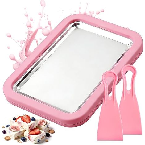 Ice Tray Ice Maker Ice Maker Spatulas Ice Maker Stainless Steel Iron Rolling Machine Suitable for DIY Ice Maker (1/5)
