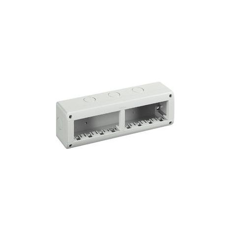 25408 Carcasa IP40 4+4 Módulos Idrobox