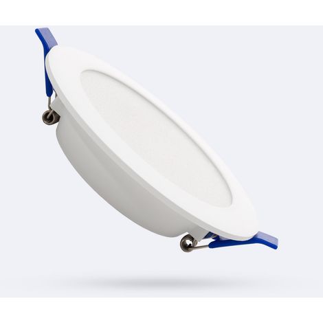 LED Einbaustrahler flach 6W Rund SOLID Ausschnitt Ø 100-110 mm 6500K Dimmbar TRIAC Kaltweiß