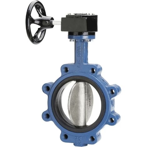 -GESA Absp.KlappeKlappe DN100 PN10/16 GGG-40 Scheibe:GGG-40-DM bes EPDM H-Getr