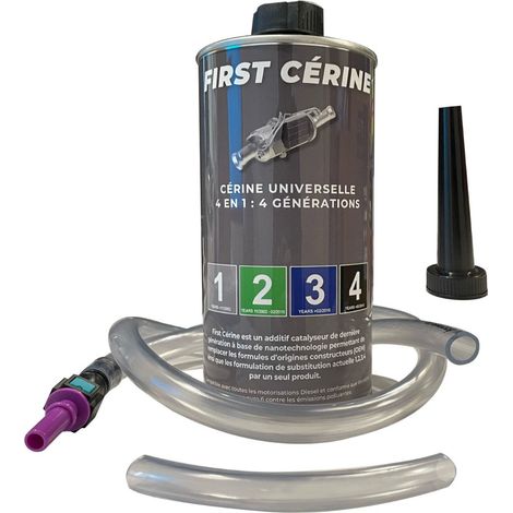 First FAP Cérine Universelle 1L 4 Couleurs pour Tous Véhicules Diesel FAP AVEC Kit de Remplissage (1/3)