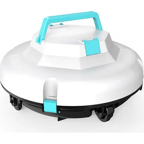 Robot Piscine Intelligent–robot piscine sans fil Nettoie Fond et Parois sans Fil, Puissance 28W ,Système de Filtration Ultra-Fine, Nettoyage Ligne d’Eau, Idéal pour Les Piscines Enterrées (1/4)