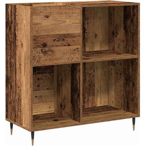 Maison Exclusive - Mobile porta vinili Legno vecchio 85 x 38 x 89 cm