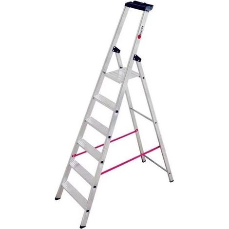 Escalux - Escabeau aluminium 6 marches Haut. travail 3,26 m - ESCANORM