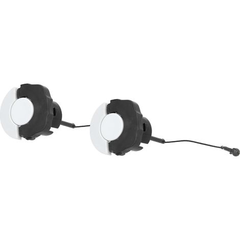2 bouchons de réservoir pour tronçonneuses/débroussailleuses STIHL MS210, MS250 et MS360 – bouchons pour carburant/essence/huile moteur (1/5)