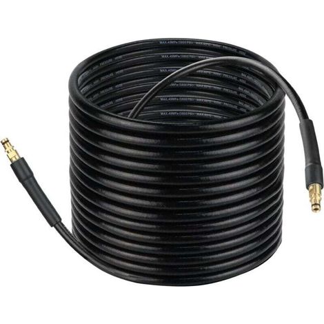 Tuyau d'extension de tuyau de rechange haute pression pour nettoyeur haute pression Karcher K Series K2 K3 K4 K5 K6 K7 - 20M (1/4)