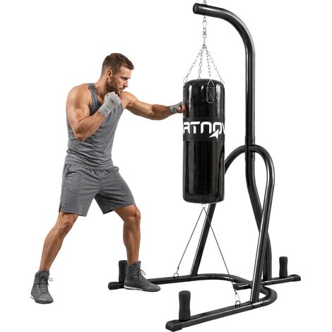 SPORTNOW Supporto Sacco Boxe Autoportante, 123x141x220cm (1/5)