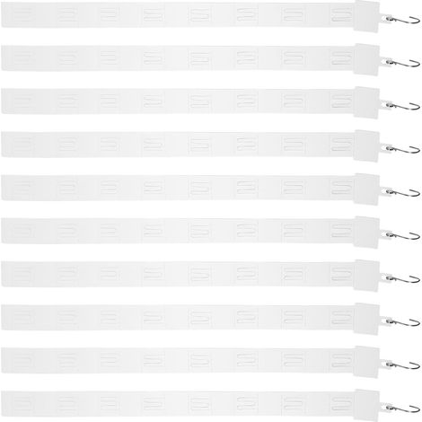 Bandes de présentation suspendues en plastique , inodores, (1/5)