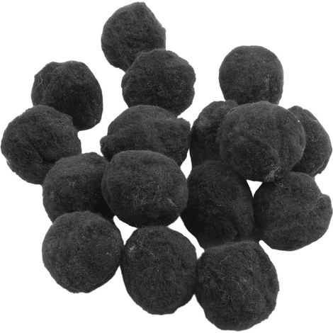 Boules Filtrantes Fibre 40mm Remplacement pour sable Piscine(500g)  Remplace le pour sable, filtration rapide, eau cristalline, compatible tous filtres, diamètre 40mm (1/5)