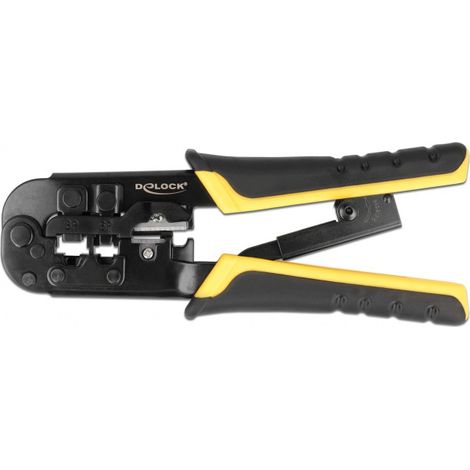 DeLOCK Universal Crimping Tool mit Abisolierzange 90505 Crimpzange (1/4)