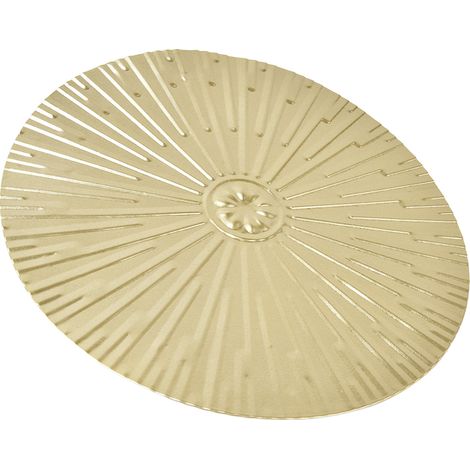 Médaillon mural en fer forgé, grain en relief, style européen, design unique, disque métallique irrégulier, décoration murale pour la maison, idée cadeau (1/5)