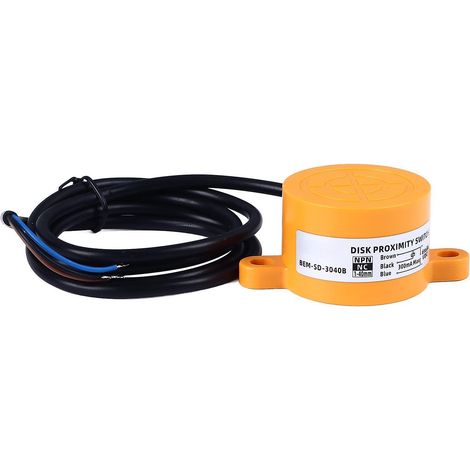 Capteur de proximité inductif haute précision à réponse rapide NPN CC 3 fils NC, 6-36 V CC (1/5)