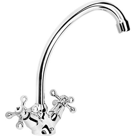 Cornat NO111 Miscelatore monoforo per lavabo, Argento (1/3)