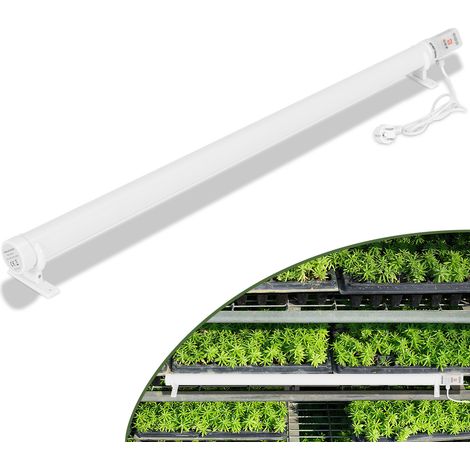Jiubiaz Elektrische Gewächshausheizung 240 W mit Timer, Rohrheizung 1250 mm (1/5)